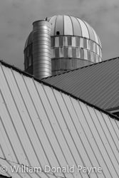 The architecture of the farm shapes its own artistic geometry.