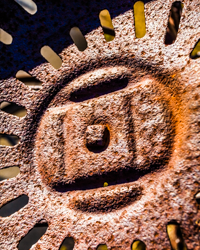 From this iron seat a farmer once controlled the powerful energy of a work horse.